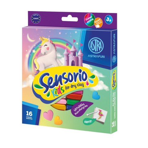 Masa plastyczna dla dzieci Jednorożec Sensorio Kids mix Astra (336124024) Astra