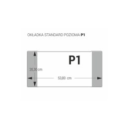 Okładka Biurfol P1 [mm:] 203x538 (OZK-33) Biurfol