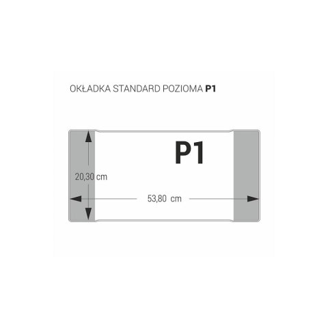 Okładka P1 [mm:] 203x538 Biurfol (OZK-33) Biurfol