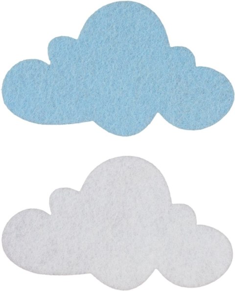 Ozdoba filcowa Craft-Fun Series chmury Titanum (20CR0312-20) Titanum