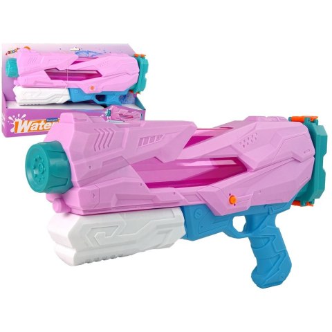 Pistolet na wodę 800 ml Różowy Zasięg 8 m Lean (13119) Lean