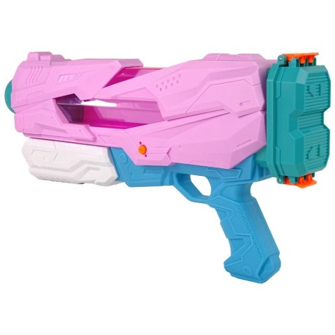 Pistolet na wodę 800 ml Różowy Zasięg 8 m Lean (13119) Lean