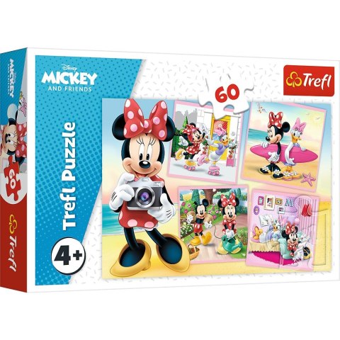 Puzzle Trefl Minnie Urocza Minnie 60 el. (17360) Trefl