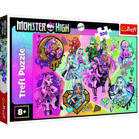 Puzzle Trefl Monster High Zombie górą 300 el. (23027) Trefl