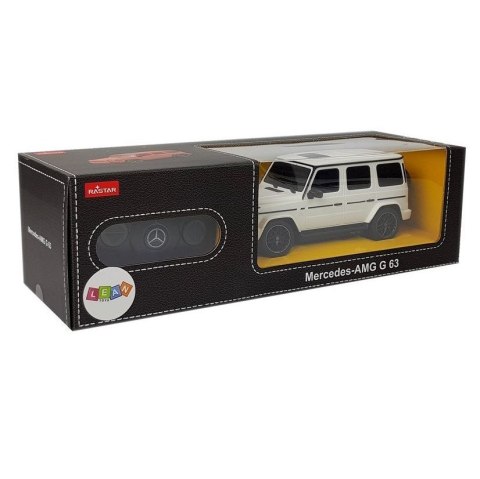 Samochód Mercedes AMG G63 Zdalnie Sterowany R/C 1:24 Biały 2.4 G Lean (7534) Lean