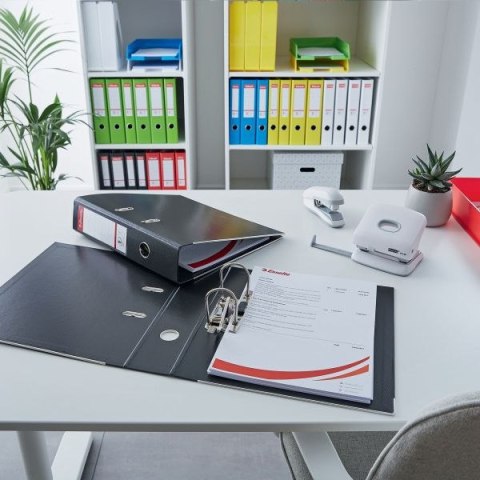 Segregator dźwigniowy No.1 Power Vivida A4 75mm zielony Esselte (624069) Esselte