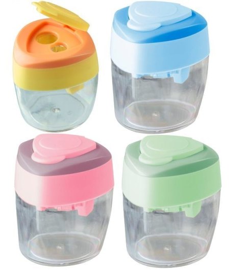 Temperówka plastikowa duża podwójna trójkatna Fun&Joy