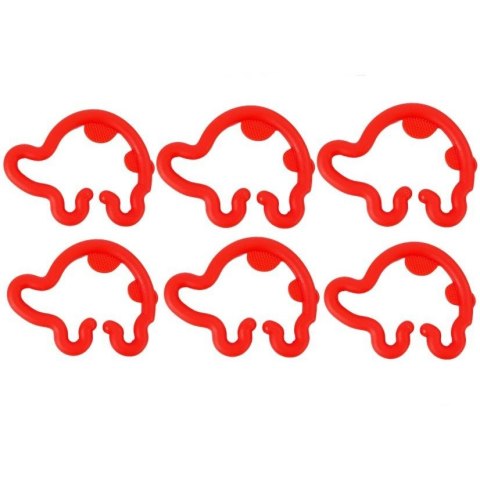 Zabawka edukacyjna Kształty Sensoryczne Zwierzątka Łańcuszek dla Niemowlaka Lean (7155) Lean