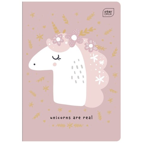 Zeszyt TRENDS GIRLS A5 16k. 70g krata Interdruk (ZE16KF#) Interdruk