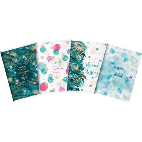 Zeszyt OXFORD& ME A4 60k. 90g gładka Oxford (400162060) Oxford