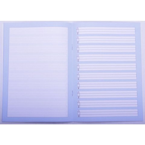 Zeszyt A5 16k. 80g linia Rexus (605431) Rexus