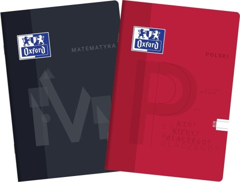 Zeszyt tematyczny matematyka A4 60k. 90g krata Oxford (400175616) Oxford