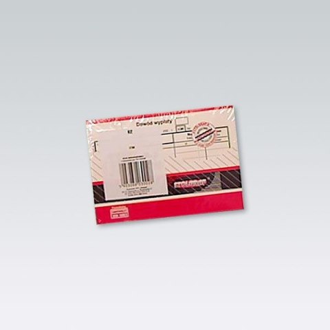 Druk samokopiujący KW dowód wypłaty A6 100k. Stolgraf (K2) Stolgraf