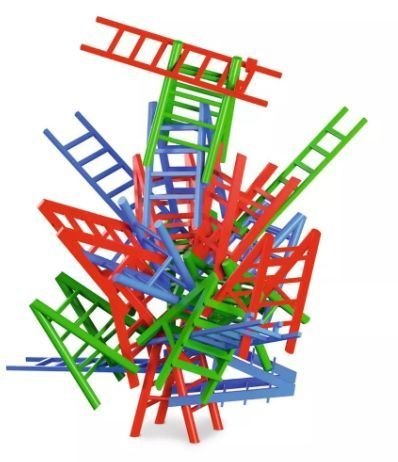 Gra zręcznościowa MISTAKOS DRABINY 3 OSOBOWE Wyższy Szczebel Trefl (02180) Trefl