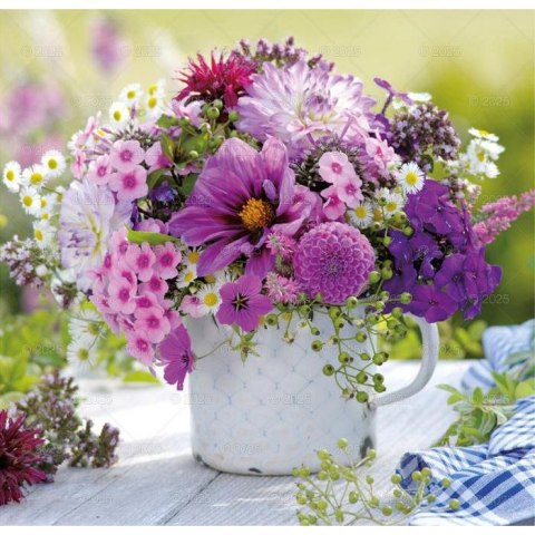 Kalendarz ścienny BUKIETY KWIATÓW WIELOPLANSZOWY 12K 320mm x 470mm Lucrum (RW14) Lucrum