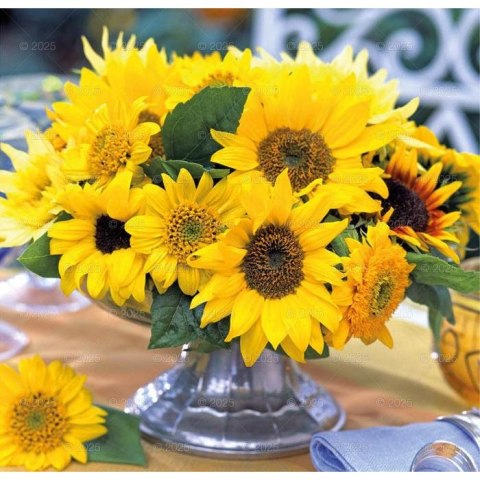 Kalendarz ścienny BUKIETY KWIATÓW WIELOPLANSZOWY 12K 320mm x 470mm Lucrum (RW14) Lucrum