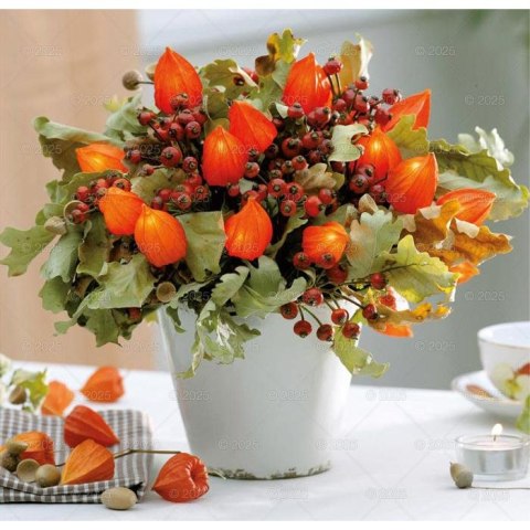 Kalendarz ścienny BUKIETY KWIATÓW WIELOPLANSZOWY 12K 320mm x 470mm Lucrum (RW14) Lucrum