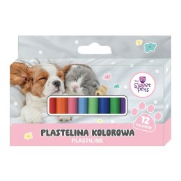 Plastelina Beniamin 12 kol. The Sweet Pets mix (4114234) Beniamin