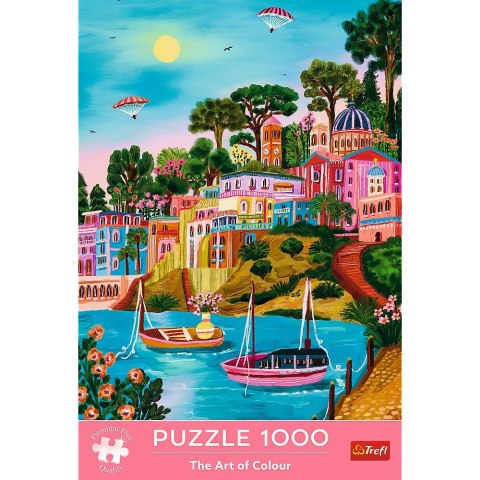 Puzzle The Art of Colour Premium Plus Siros, Grecja 1000 el. Trefl (10893) Trefl