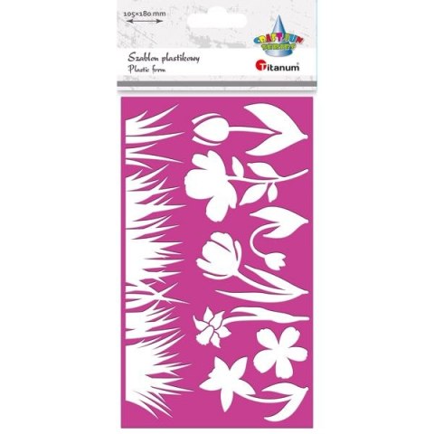 Szablon Craft-Fun Series Wiosna Titanum (DIY201104) Titanum
