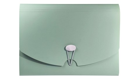 Teczka z przegródkami A4 kolor: zielony 13 przegródek Biurfol (THM-A4-03) Biurfol