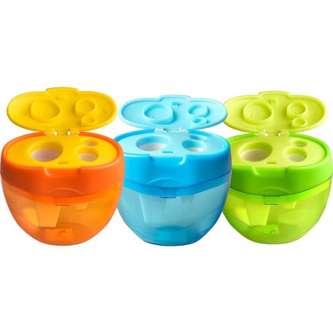 Temperówka mix plastik Tetis (KV420-M) Tetis