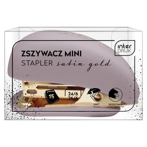 Zszywacz Satin Gold mix 15k Yn-teen Yn-teen