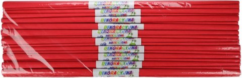 Bibuła marszczona 07 czerwona jasna 500mm x 2000mm Fun&Joy Fun&Joy