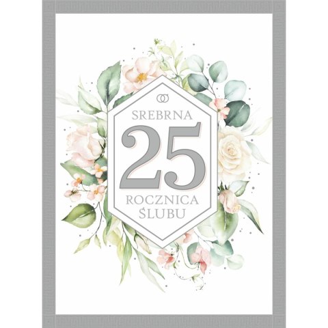 Kartka składana rocznica ślubu [mm:] 150x200 Art Nuvo (5901750510236) Art Nuvo