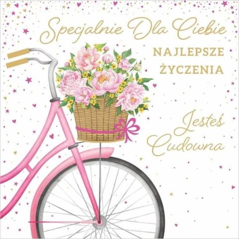 Kartka składana urodziny [mm:] 150x150 Art Nuvo (5902973358674) Art Nuvo