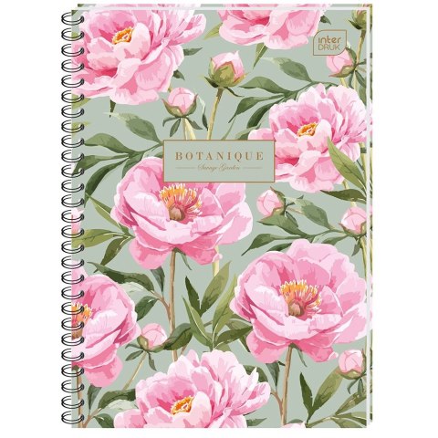 Kołozeszyt (kołonotatnik) A6 120k. krata Interdruk (KOŁOZA6120#) Interdruk