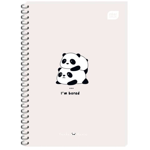 Kołozeszyt (kołonotatnik) A6 120k. krata Interdruk (KOŁOZA6120#) Interdruk