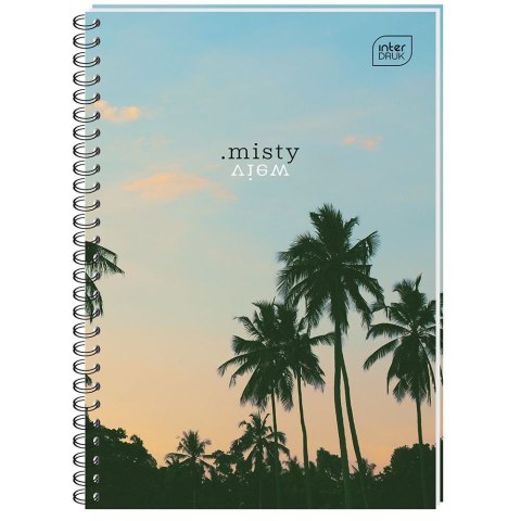 Kołozeszyt (kołonotatnik) A6 120k. krata Interdruk (KOŁOZA6120#) Interdruk