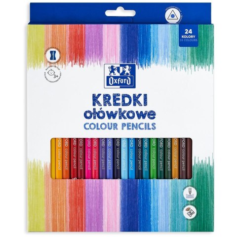 Kredki ołówkowe 24 kol. Oxford (400174525) Oxford