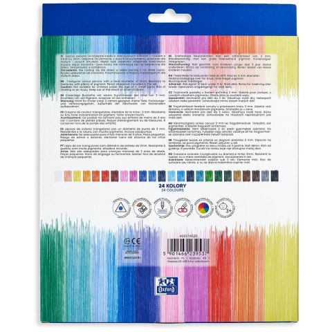 Kredki ołówkowe 24 kol. Oxford (400174525) Oxford