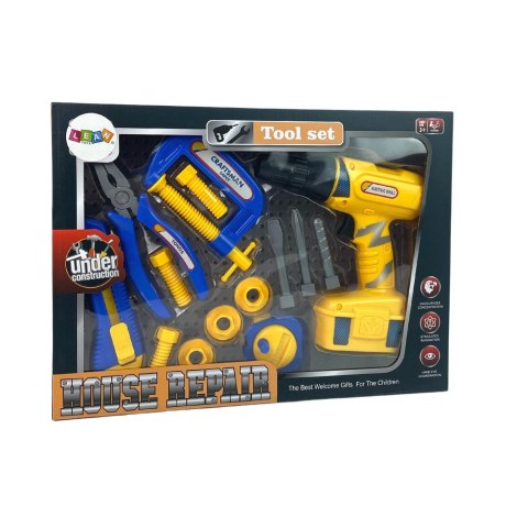 Narzędzia Zestaw Dla Majsterkowicza Wiertarka Na Baterie Lean (12143) Lean