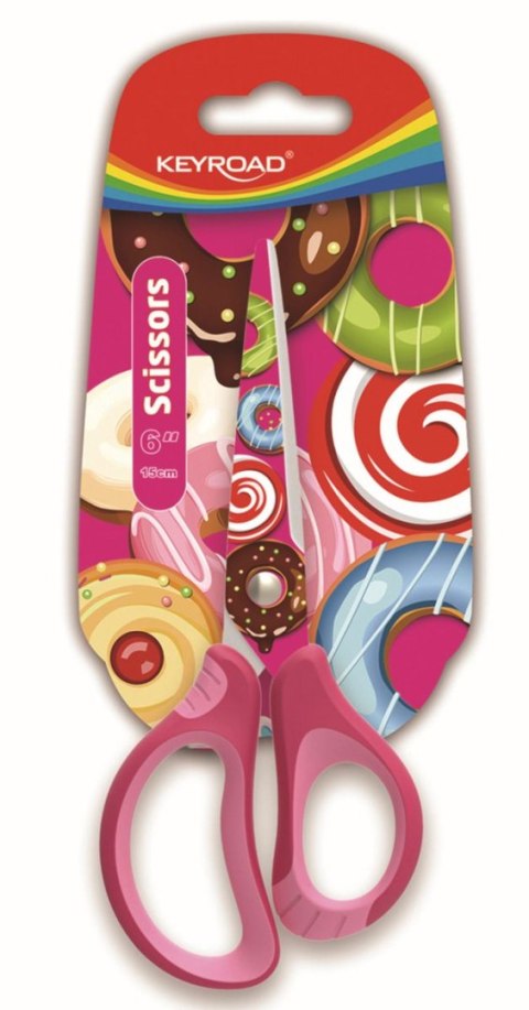 Nożyczki Tatoo soft 15cm Keyroad (KR971675) Keyroad