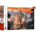 Puzzle Trefl zimowy zamek 3000 el. (33025) Trefl