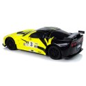 Samochód R/C 1:24 Corvette Żółte C6.R 2.4 G Światła Lean (9734) Lean