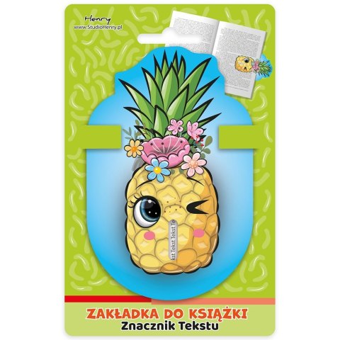 Zakładka do książki znacznik tekstu ananas Henry (5905701484560) Henry