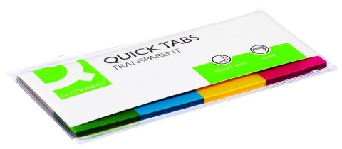 Zakładki indeksujące 200k [mm:] 19x43 Q-Connect (KF01225) Q-Connect