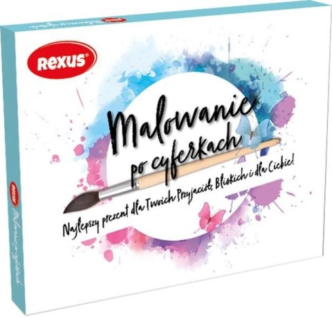 Zestaw kreatywny malowanie po cyferkach Rexus (1109924) Rexus