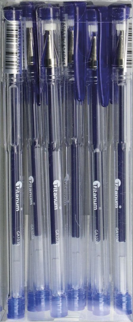 Długopis GA1030 wkład niebieski 0,7mm Titanum (GA1030) Titanum