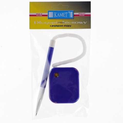 Długopis z przylepcem wkład niebieski Kamet (K-1107) Kamet