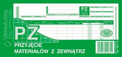 Druk offsetowy Przyjęcie materiału z zewnątrz 1/3 A4 (wielokopia) 1/3 A4 80k. Michalczyk i Prokop (352-8) Michalczyk i Prokop