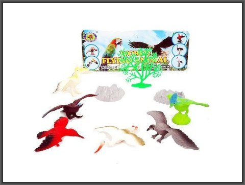 Figurka Ptaki 5-8cm 9-elementów Hipo (RH-RW-981) Hipo