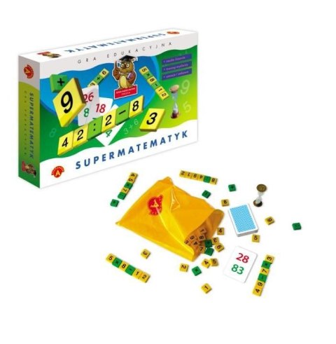 Gra edukacyjna Sowa Mądra Głowa Supermatematyk Alexander (0466) Alexander