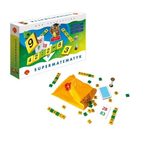 Gra edukacyjna Sowa Mądra Głowa Supermatematyk Alexander (0466) Alexander