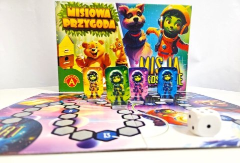 Gra planszowa Misiowa Przygoda / Misja w Kosmosie Alexander Alexander
