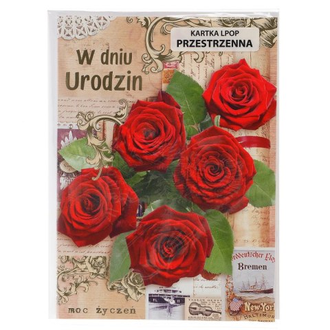 Kartka składana [mm:] 140x190 Pol-mak Pol-mak